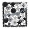 Beistle 32 Piece Silver and Black Gleaming "Happy New Year"  Decorative Decorating Kit